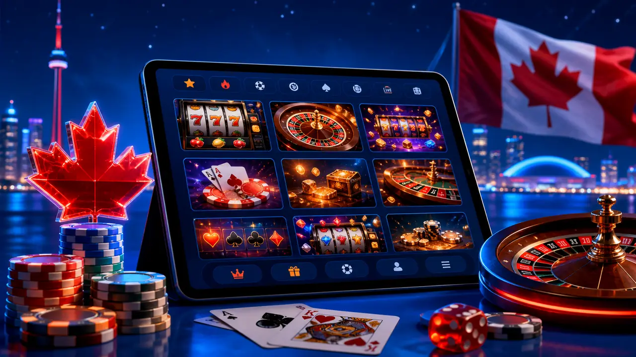 Mostbet Canada casino lobby